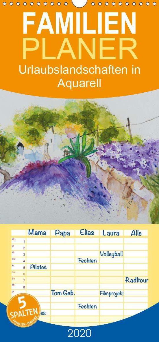 Urlaubslandschaften in Aquarell - - Rebel - Books -  - 9783671096428 - 