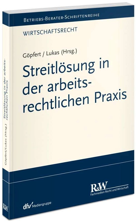 Cover for Lukas · Streitlösung in der arbeitsrechtl (Book)
