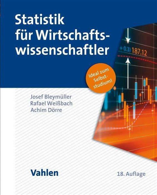 Cover for Bleymüller · Statistik für Wirtschaftswis (Bok)