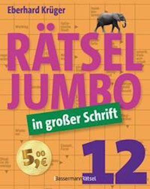 Cover for Eberhard Krüger · Rätseljumbo in großer Schrift 12 (Paperback Book) (2021)