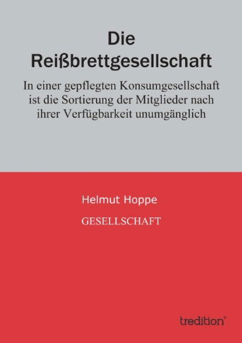 Cover for Helmut Hoppe · Die Reissbrettgesellschaft (Paperback Book) [German edition] (2012)