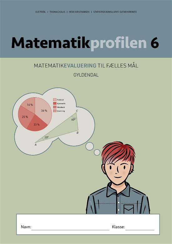Cover for Thomas Kaas; Ole Freil; Heidi Kristiansen · Matematikprofilen: Matematikprofilen 6 (Sewn Spine Book) [1st edition] (2020)