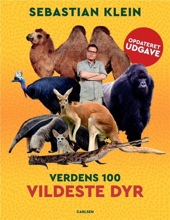 Cover for Sebastian Klein · Sebastians 100 dyr: Verdens 100 vildeste dyr (Bound Book) [4.º edición] (2022)