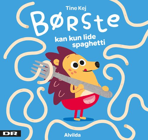 Cover for Tine Kej · Minisjang: Minisjang - Børste kan kun lide spaghetti (Cardboard Book) [1e uitgave] (2023)