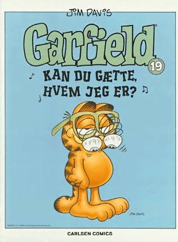 Cover for Jim Davis · Garfield, 19: Garfield - kan du gætte, hvem jeg er? (Poketbok) [1:a utgåva] (1992)