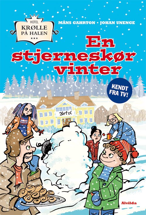 Cover for Måns Gahrton · Hotel Krølle på Halen: En stjerneskør vinter (Bound Book) [1e uitgave] [Indbundet] (2011)