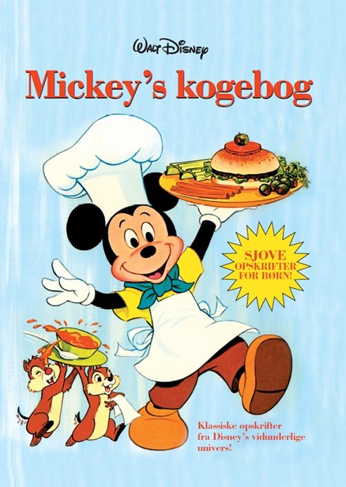 Cover for Disney Mickey Mouse Kogebog (Hardcover Book) [1st edition] (2015)