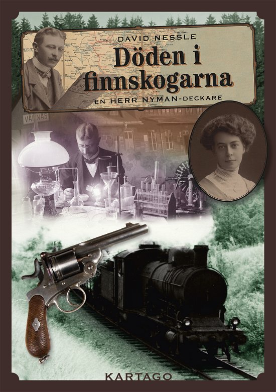 Cover for Döden i finnskogarna, en herr Nyman-deckare (Inbunden Bok) (2023)