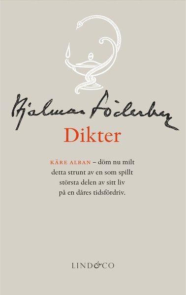 Cover for Hjalmar Söderberg · Hjalmar Söderbergs samlade skrifter: Dikter (Bound Book) (2021)