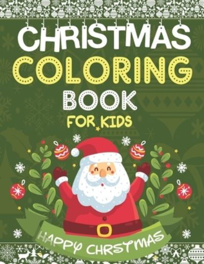 Cover for Giftie Bee Prints · Christmas Coloring Book for Kids (Paperback Bog) (2020)
