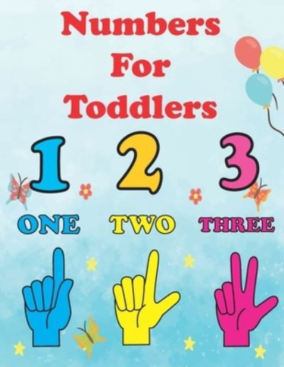 Cover for Ethan Bloom · Numbers For Toddlers (Paperback Bog) (2021)