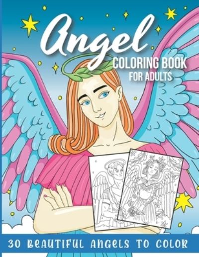 Cover for Anastasia Ballestrero · Angel Coloring Book for Adults (Paperback Book) (2020)