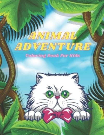 Cover for Kathleen Shannon · ANIMAL ADVENTURE - Coloring Book For Kids (Paperback Book) (2020)