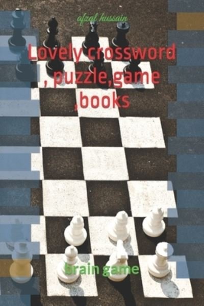 Cover for Afzal Hussain · Lovely crossword, puzzle, game, books: brain game (Paperback Bog) (2022)