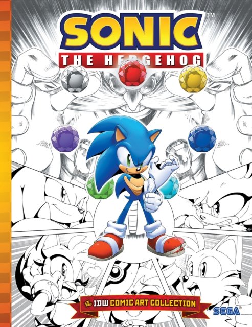 Cover for Tracy Yardley · Sonic the Hedgehog: The IDW Comic Art Collection (Hardcover Book) (2023)