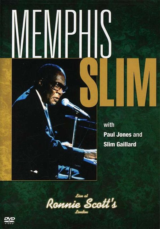 Cover for Memphis Slim · Live at Ronnie Scotts (DVD) (2006)