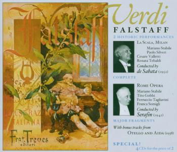 Falstaff - Verdi / Stabile / Tebaldi / Canali / De Sabata - Music - MUSIC & ARTS - 0017685110429 - August 27, 2002