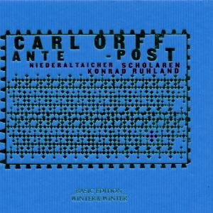 Cover for C. Orff · Ante-Post (CD) (1998)
