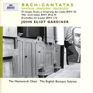 Bach: Whitsun Cantatas - Gardiner John Eliot / English - Musikk - POL - 0028946358429 - 21. desember 2001