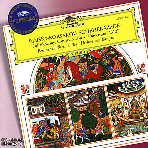 Scheherezade / Capriccio Italien - 1812 Overture - Rimsky-korsakov / Tchaikovsky / Bpo / Karajan - Musiikki - Deutsche Grammophon - 0028946361429 - tiistai 13. kesäkuuta 2000