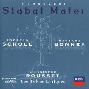 Cover for Pergolesi / Scholl / Bonney / Rousset · Pergolesi: Stabat Mater (CD) (1999)
