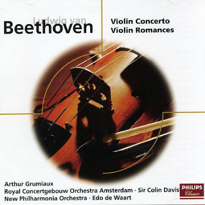 Cover for Beethoven / Grumiaux / Davis · Beethoven: Violin Concerto / Violin Romances (CD) (2001)