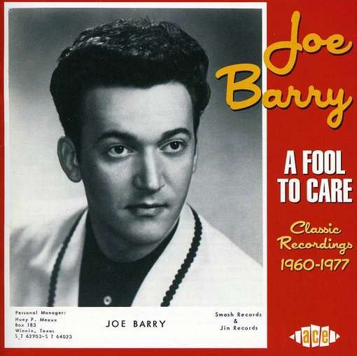 Joe Barry · A Fool To Care (CD) (2012)