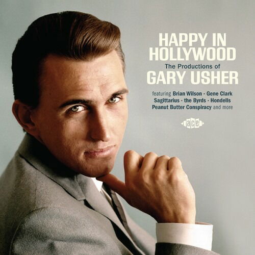 Cover for Happy in Hollywood: Productions of Gary Usher · Happy In Hollywood - The Productions Of Gary Usher (CD) (2022)