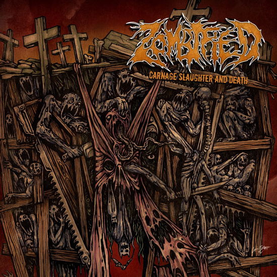 Cover for Zombified · Carnage Slaughter &amp; Death (CD) (2013)