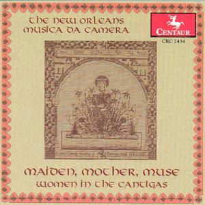 Cover for Alfonso X / Feminae / New Orleans Musica Da Camera · Maiden Mother Muse (CD) (2001)