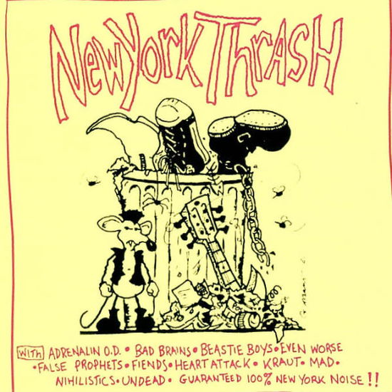 Cover for Various Artists W/ Gatefold Jacket · New York Thrash (CD) [Reissue edition] (1998)