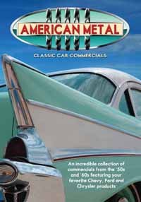 Cover for American Metal: Classic Car Commercials (DVD) (2019)