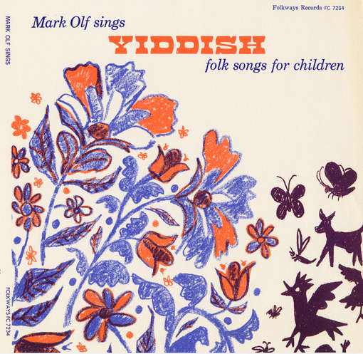 Cover for Mark Olf · Yiddish Folk Songs for Children (CD) (2012)