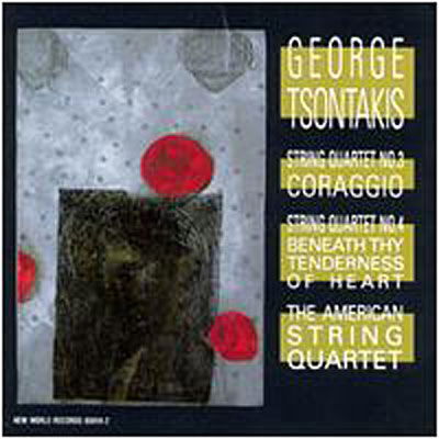 Cover for American String Quartet · Tsontakis: String Quartet No. 3 (Corragio) / String Quartet No. 4 (CD) (1999)