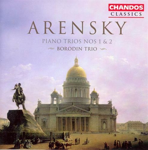 Cover for Borodin Trio · Arenskypiano Trios Nos 1 2 (CD) (2004)
