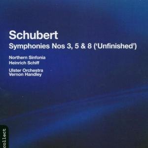 Cover for Franz Schubert (1797-1828) · Symphonien Nr.3,5,8 (CD) (2004)