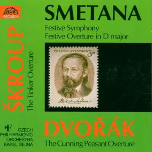 Festive Symphony / Festive Overture / Tinker - Smetana / Sejna / Czech Philharmonic Orchestra - Musikk - SUPRAPHON - 0099925191429 - 1995