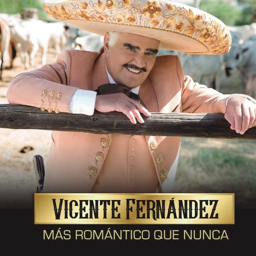 Cover for Vicente Fernandez · Mas Romantico Que Nunca (CD) (2018)
