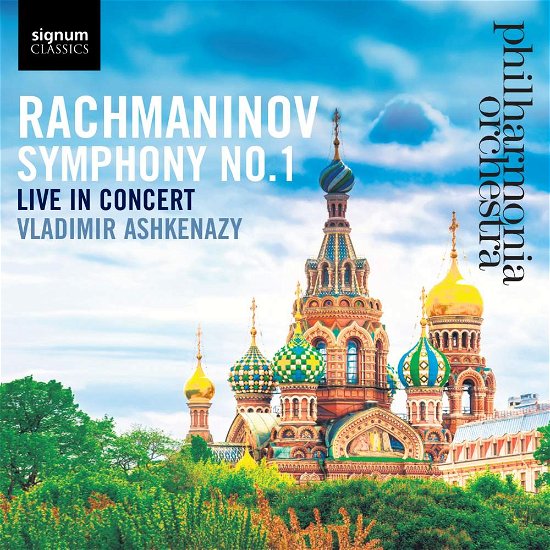 Cover for Philharmonia &amp; Ashkenazy · Symphony No. 1 (CD) (2017)