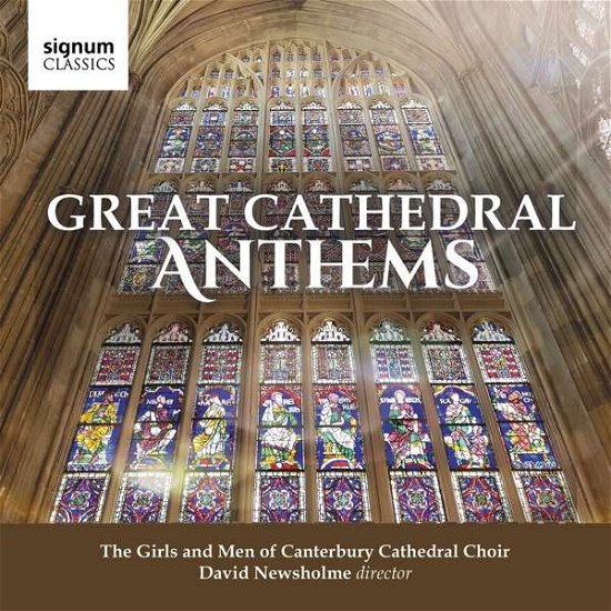 Cover for Canterbury Girls Choir · Great Cathedral Anthems (CD) (2018)