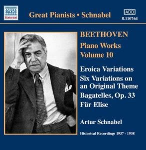 Cover for Ludwig Van Beethoven · Piano Works 10 (CD) (2005)