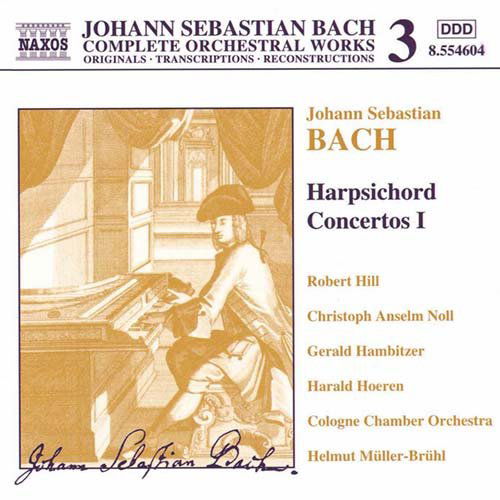 Harpsichord Concertos I - Johann Sebastian Bach - Musiikki - NAXOS - 0636943460429 - torstai 2. marraskuuta 2000