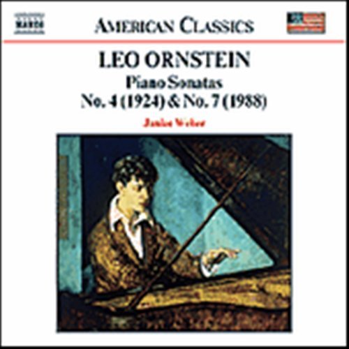 Cover for Janice Weber · Ornsteinpiano Sonatas No 4 7 (CD) (2002)