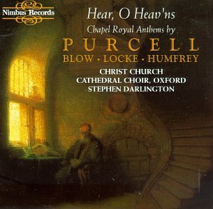 Cover for Purcell / Blow / Darlington / Christ Church · Hear O Heav'ns (CD) (1997)