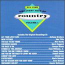 Cover for All Time Greatest Country 1 / Various · Various Artists - All Time Greatest Country 1 (CD) (1991)