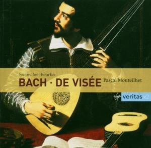 Cover for Bach,j.s. / De Visee · Suites for Theorbo / Pascal Monteilhet (CD) (2008)