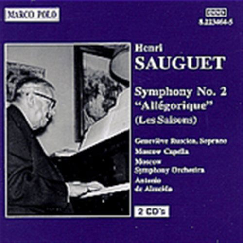 Cover for Sauget / De Almeida / Moscow Symphony Orchestra · Symphonies 2 (CD) (1997)