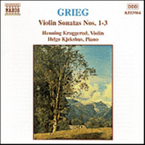 Violin Sonatas 1-3 - Grieg / Kraggerud / Kjekshus - Muziek - NAXOS - 0730099490429 - 5 augustus 1997