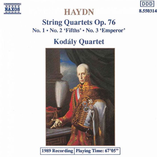 String Quartets Op. 76, Nos. 1 - Haydn / Kodaly Quartet - Musik - CLASSICAL - 0730099531429 - 4. september 1992