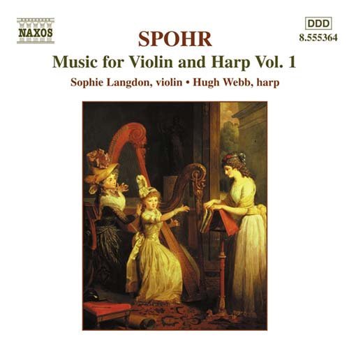 Cover for Spohr / Langdon / Webb / Dorey · Music for Violin &amp; Harp 1 (CD) (2001)